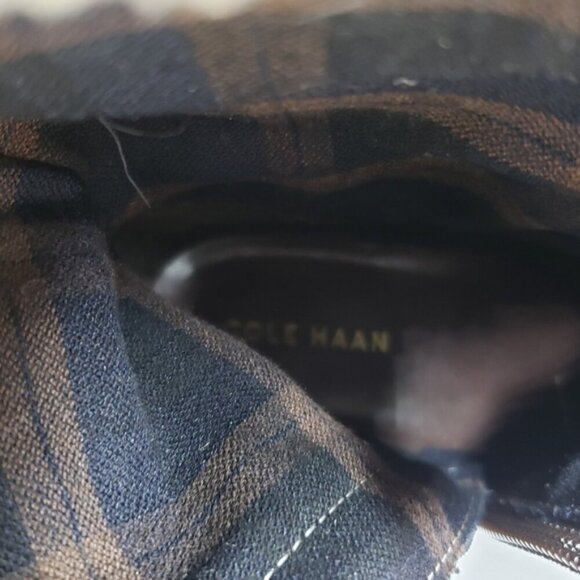 Cole Haan Champion Brown Leather Waterproof Zip Up Boots Women's Size 6B - Picture 14 of 16